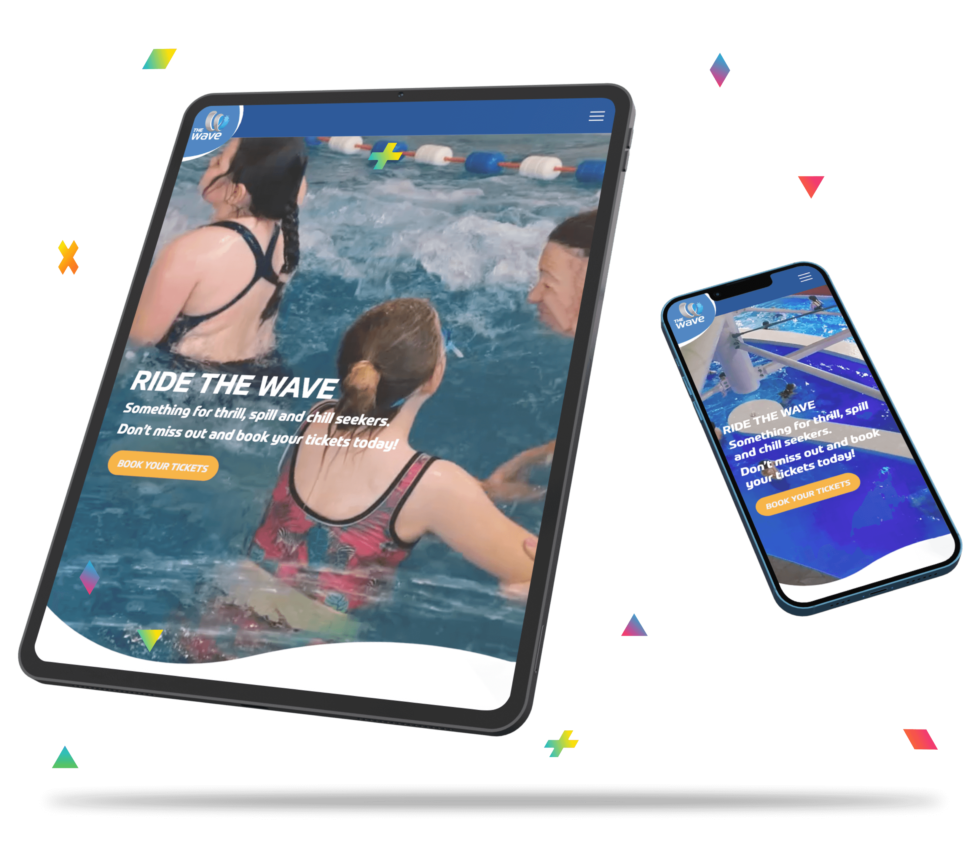 The Wave Coventry website design and development