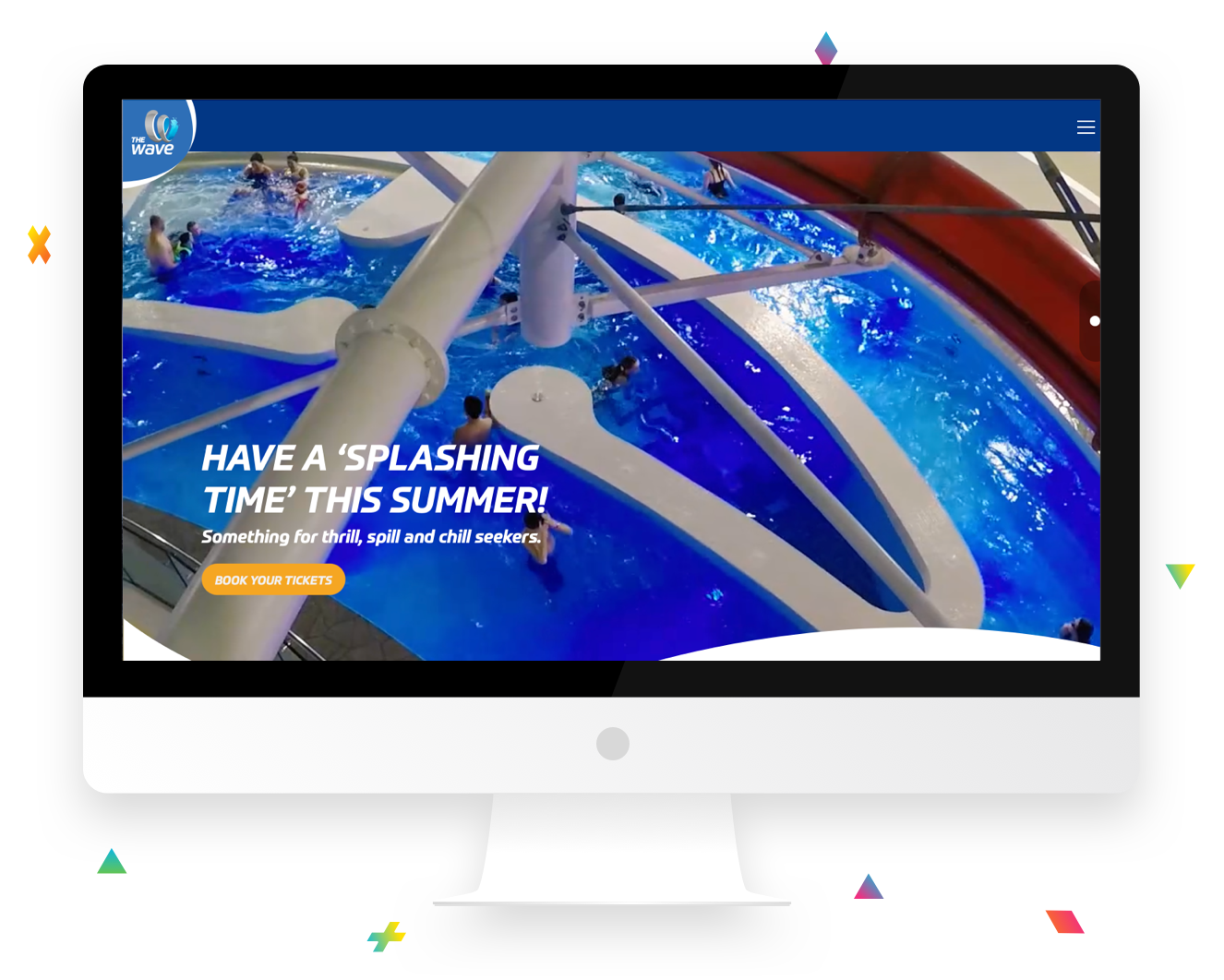 the wave desktop view