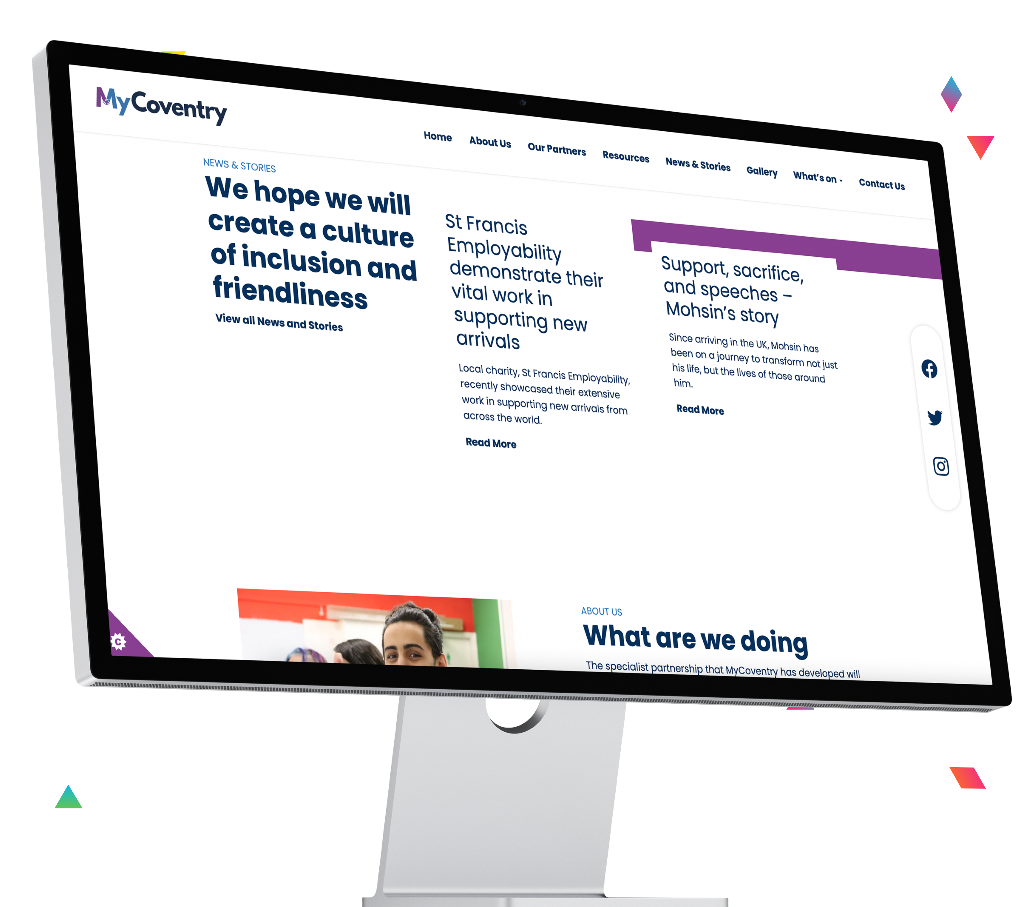 My coventry responsive website design and development