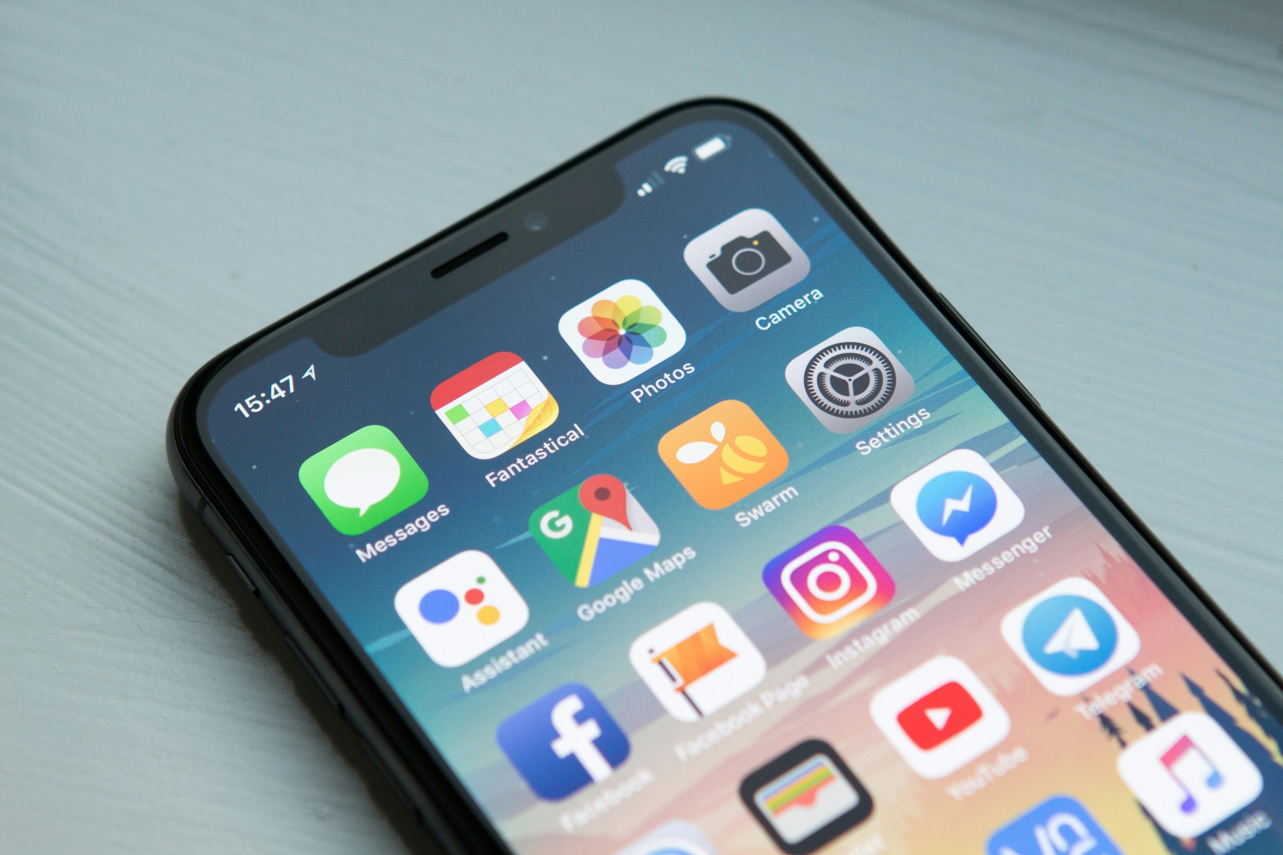 mobile file screen