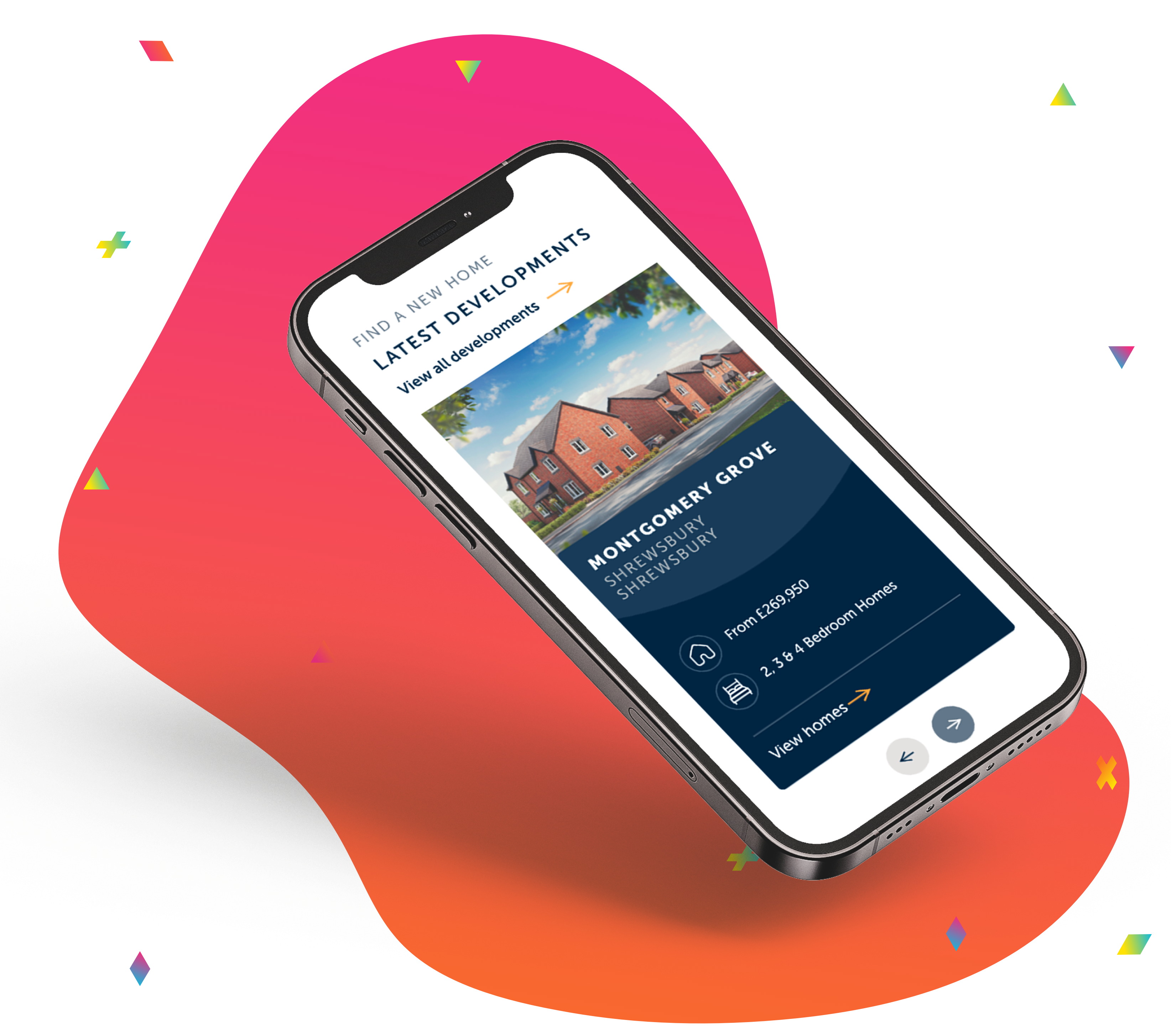 Lioncourt Homes Mobile Website