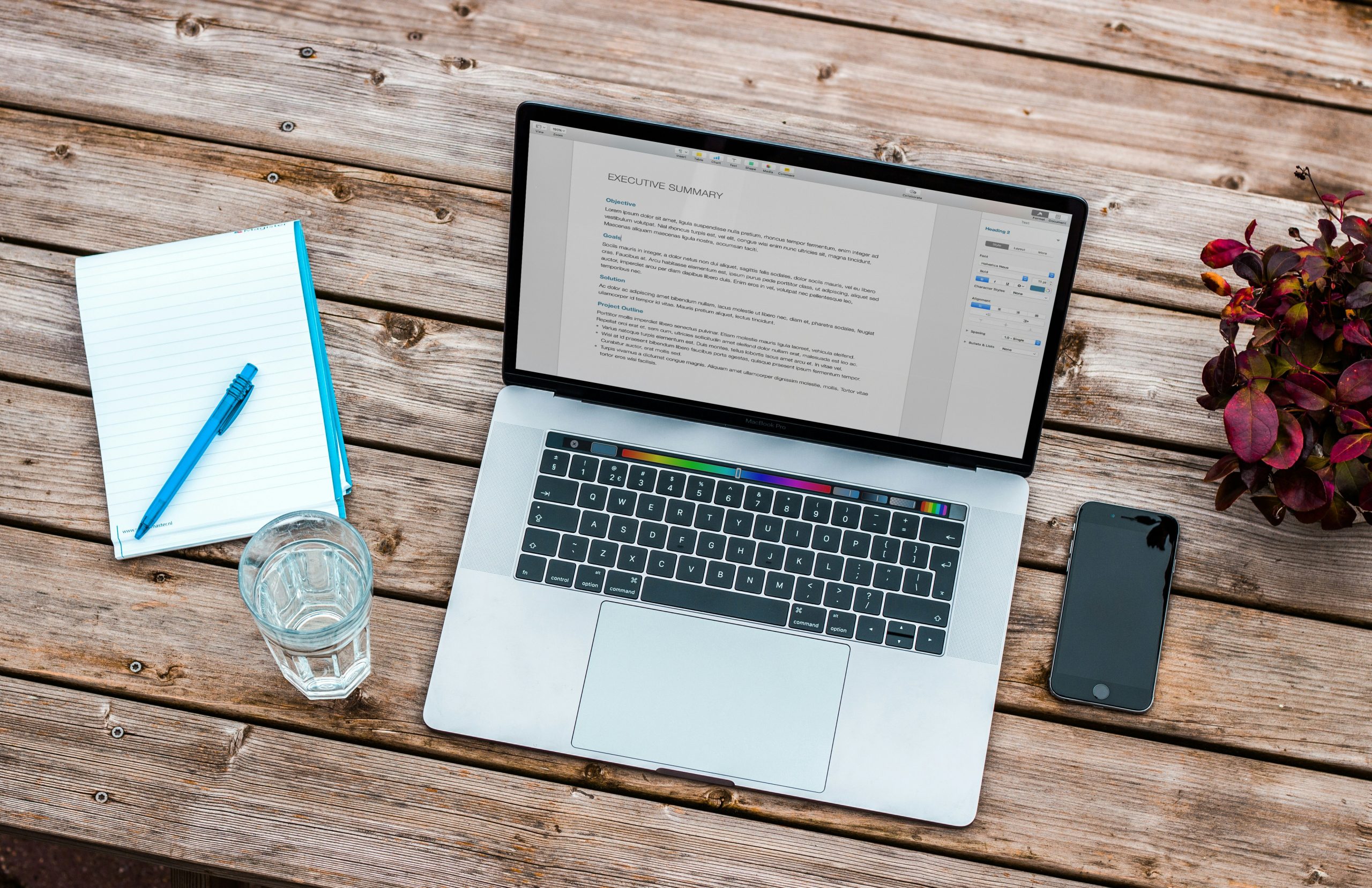 laptop and notebook